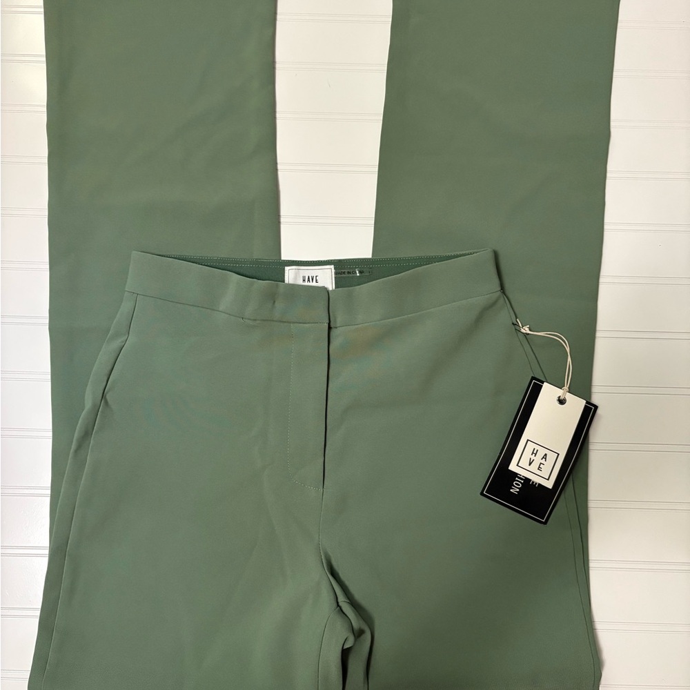 HAVE Los Angeles High Rise Sage Trousers